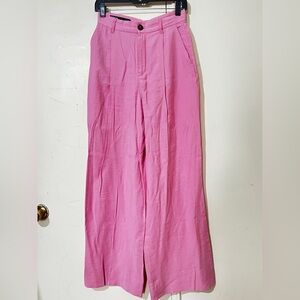 Zara Vibrant Pink Trousers